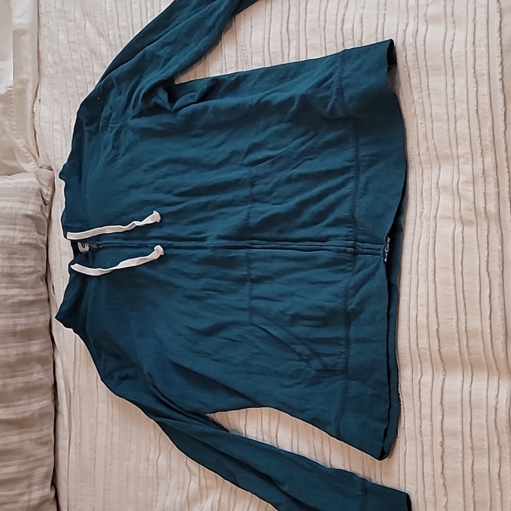 Lightweight zip up hoodie